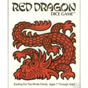JAX 1995 Red Dragon Dice Game
